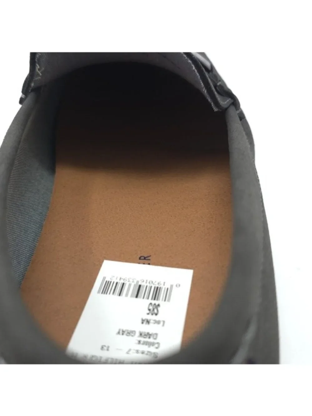 Tommy Hilfiger Atino Medium Dark Gray Slip-On Driving Loafers 11M